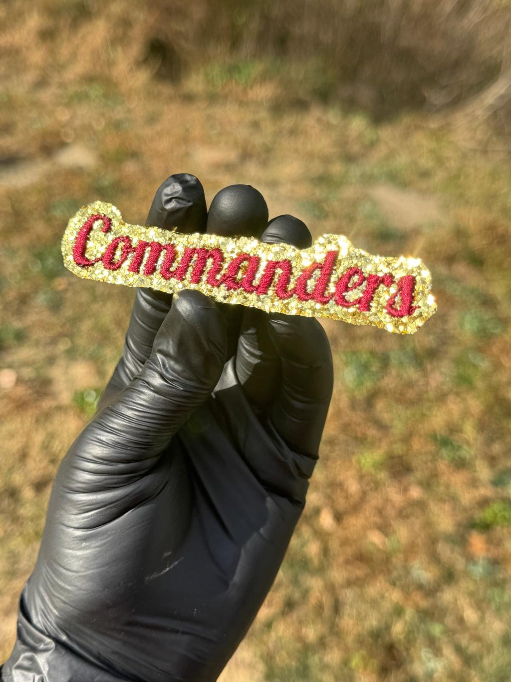 Commanders Glitter Script Patch