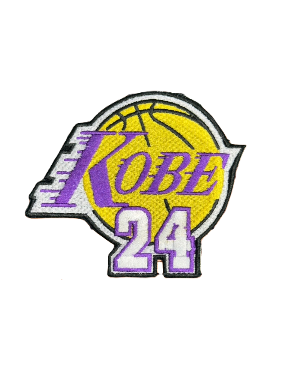 Kobe Bryant 24 Embroidery Patch