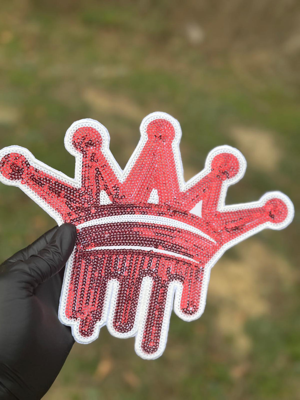 Sequin Crown Patch