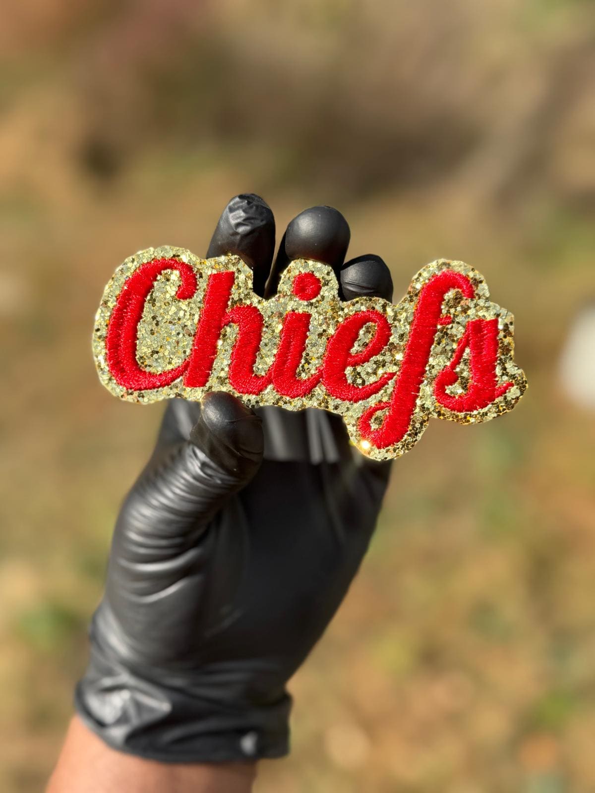 Chiefs Sparkle Patch