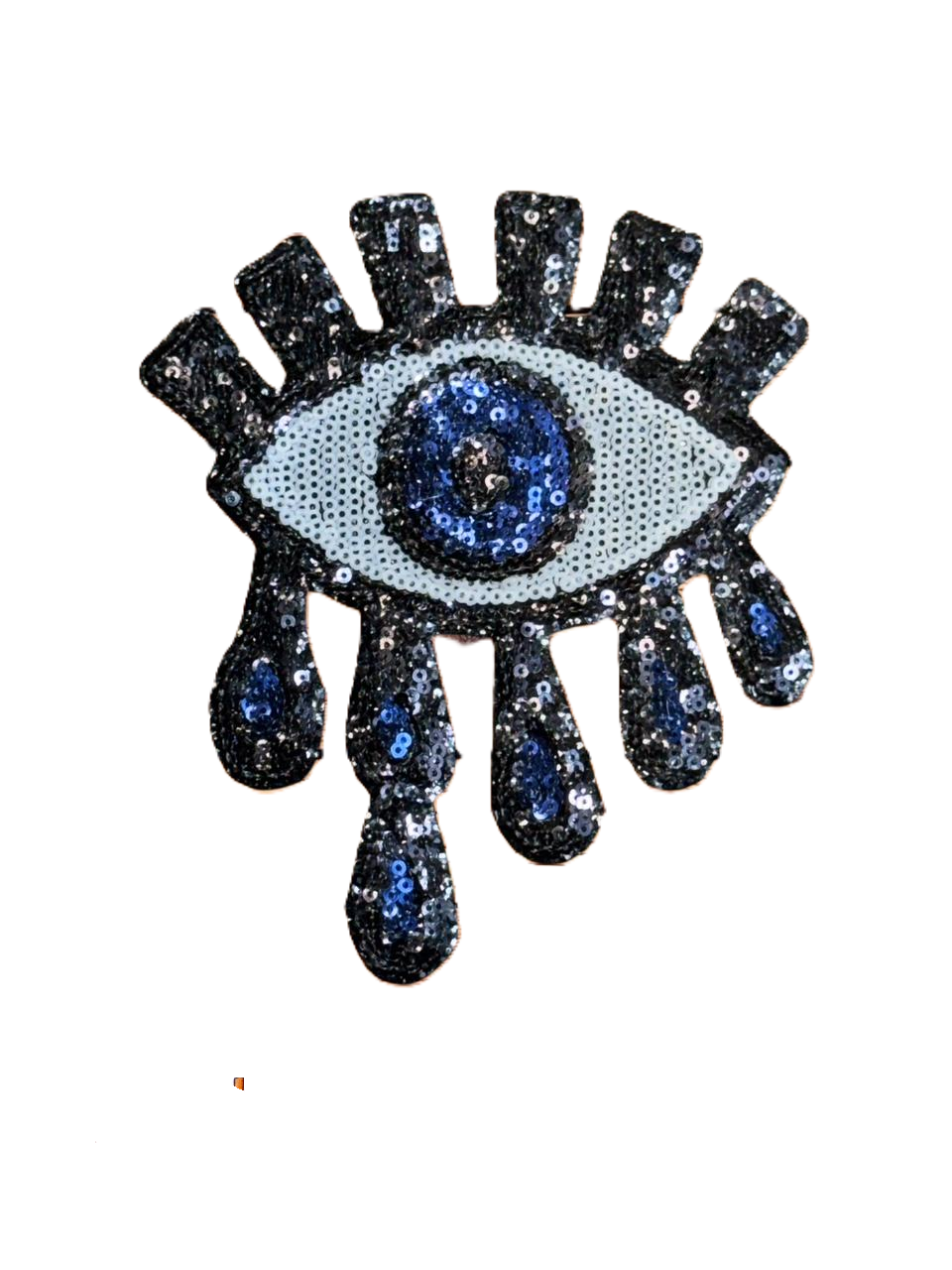 Sequin Evil Eye Drip Patch