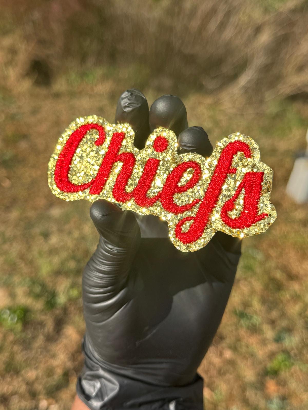 Chiefs Sparkle Patch