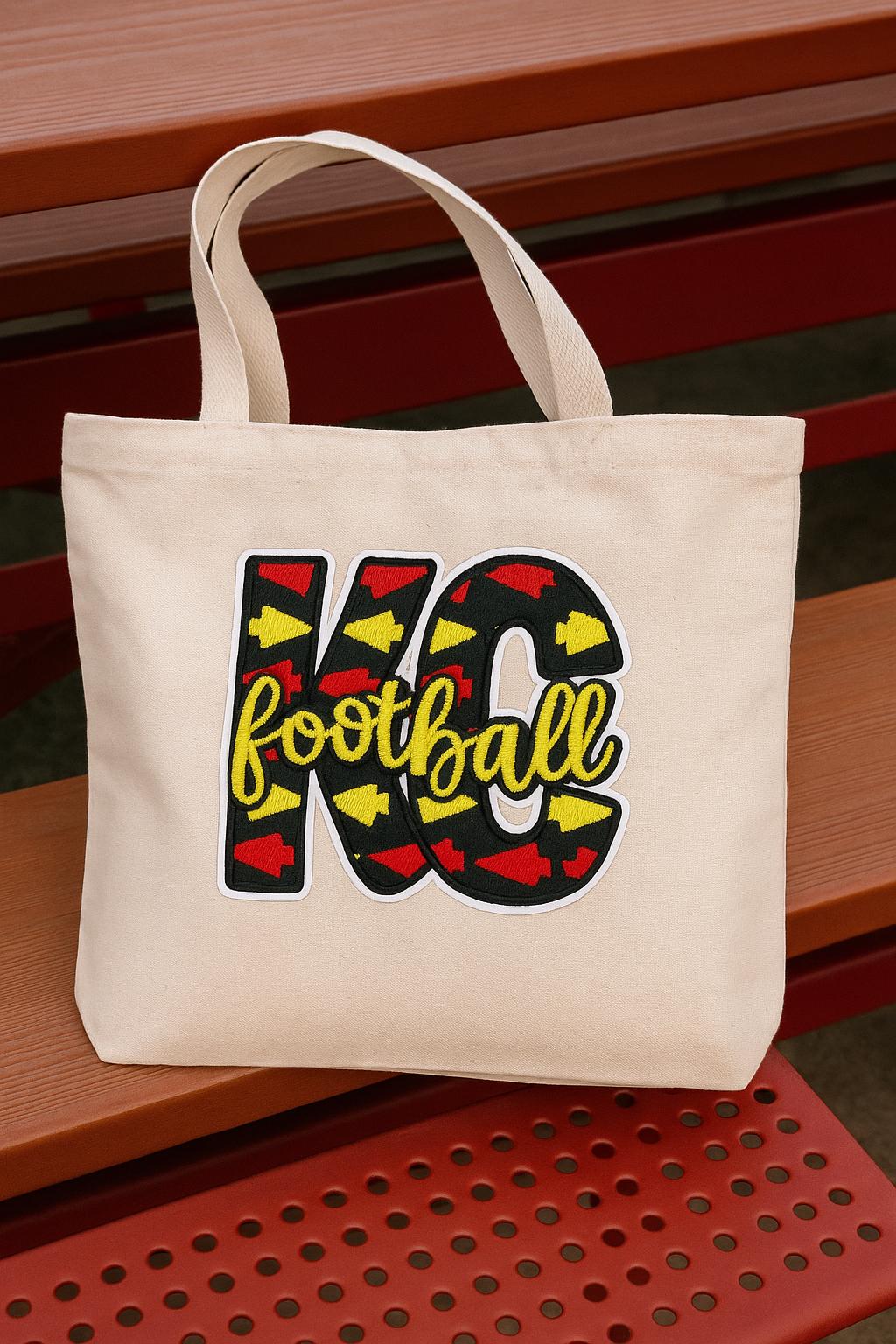 KC Football Embroidery Patch