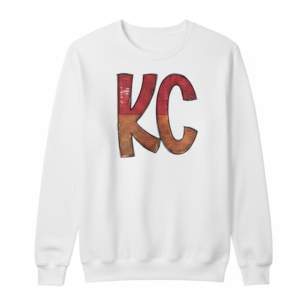 Kansas City Sequin DIY Gameday Patch