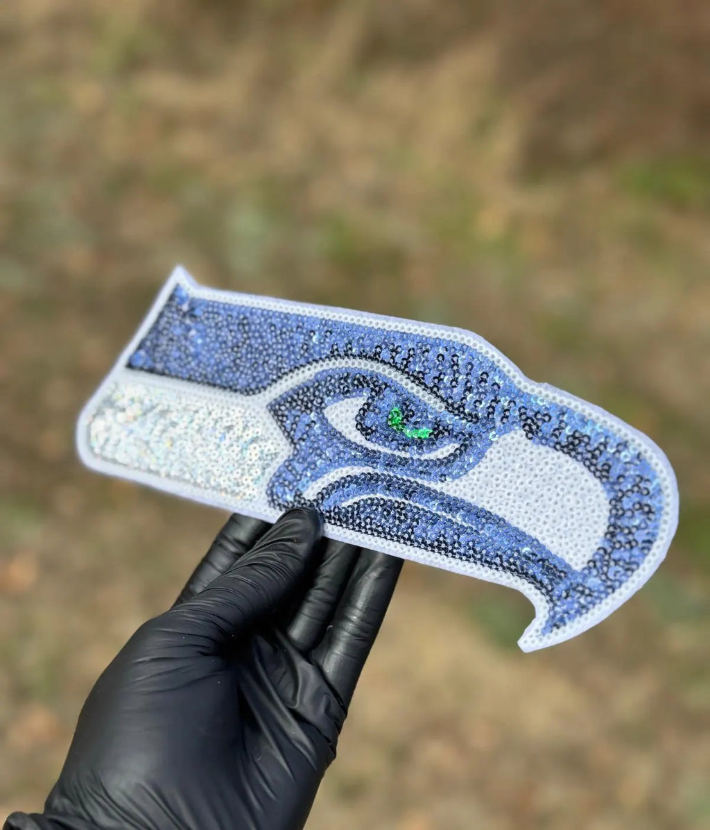 Seahawks Sequin Patch
