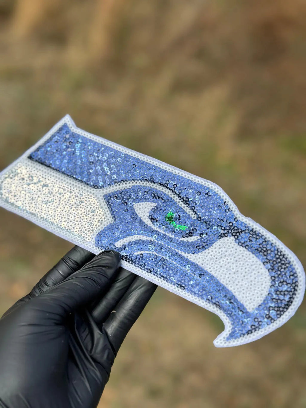 Seahawks Sequin Patch