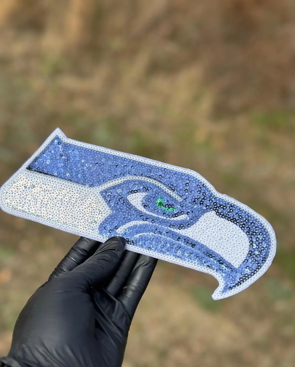 Seahawks Sequin Patch