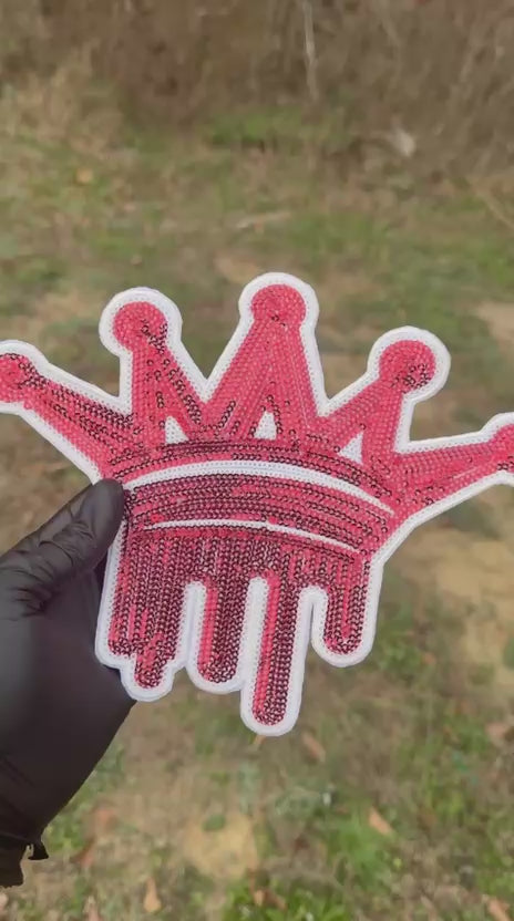 Sequin Crown Patch